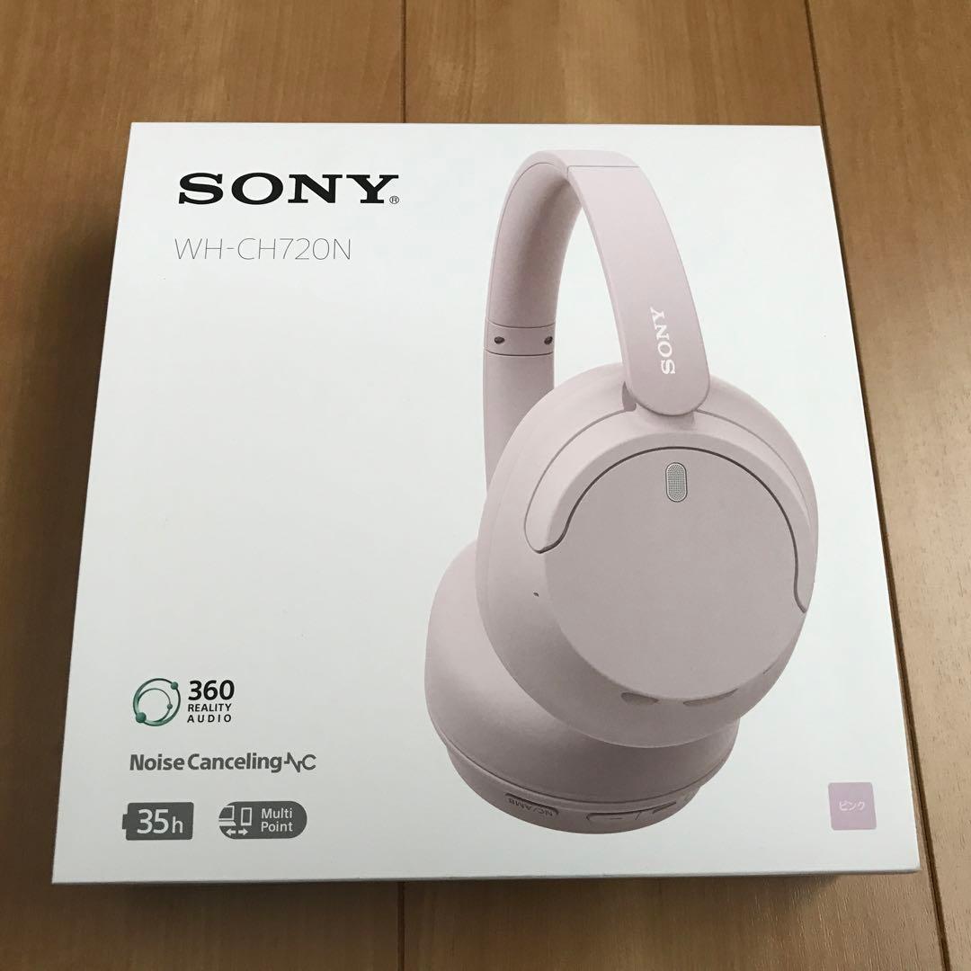 【新品・未開封】SONY ワイヤレスヘッドホン WH-CH720N-PC