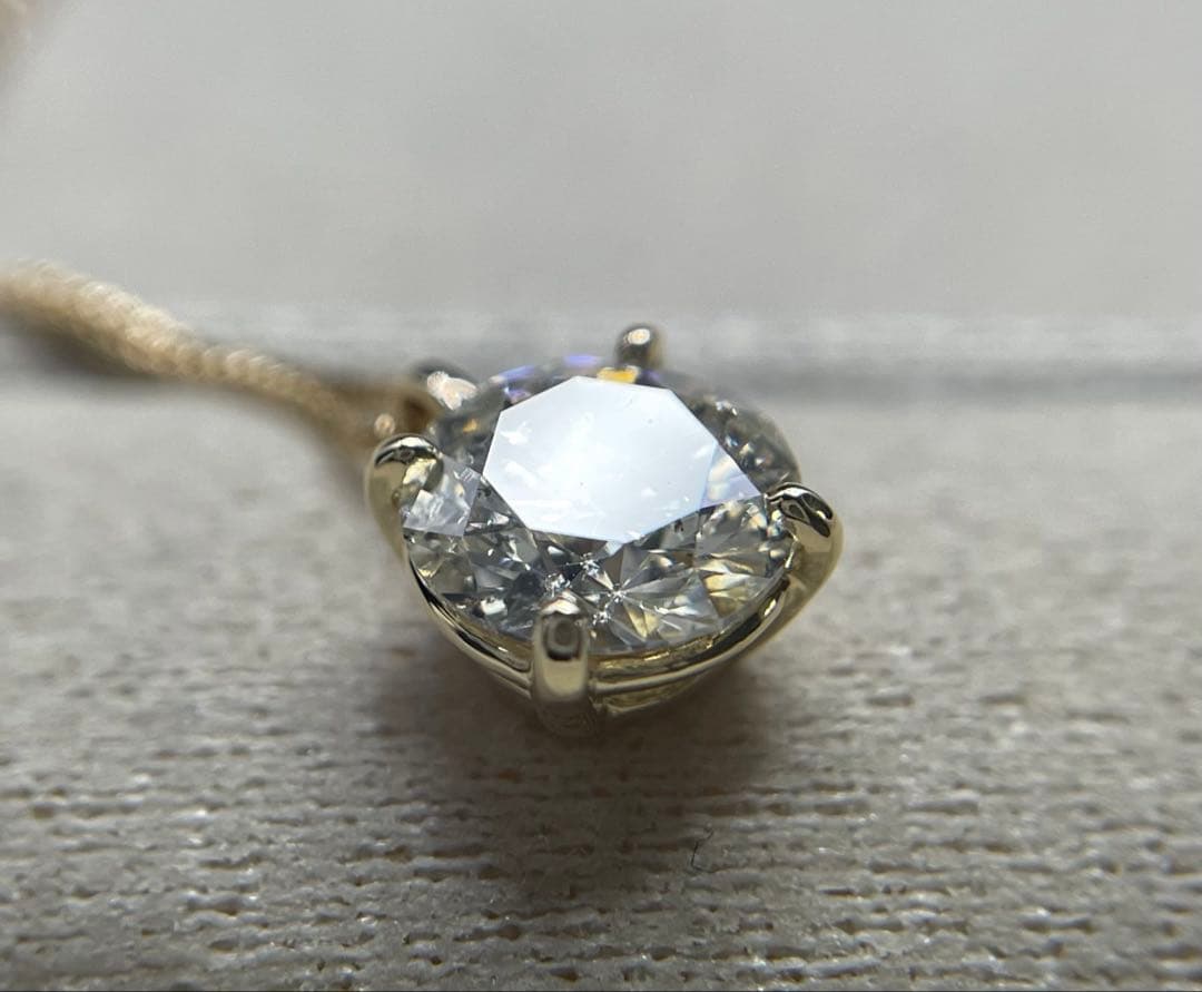 専用JA130★高級 大粒ダイヤモンド1.084ct K18 ヘッド ソーテ付