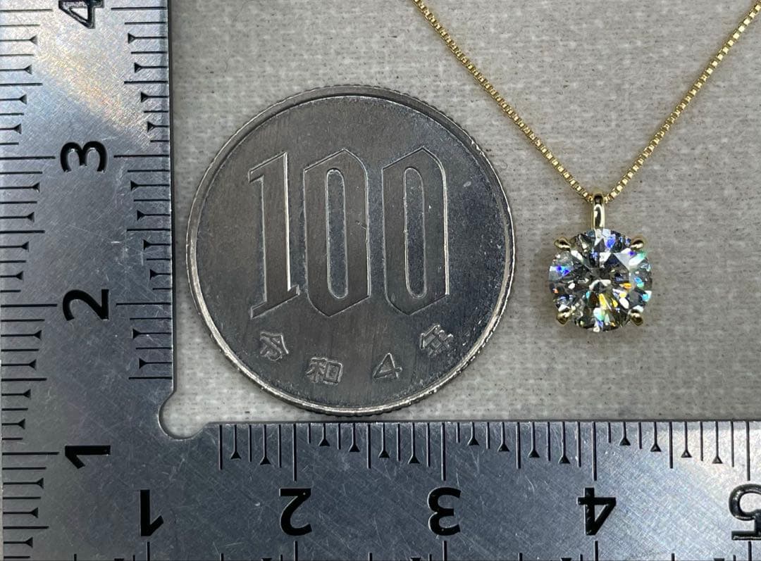 専用JA130★高級 大粒ダイヤモンド1.084ct K18 ヘッド ソーテ付