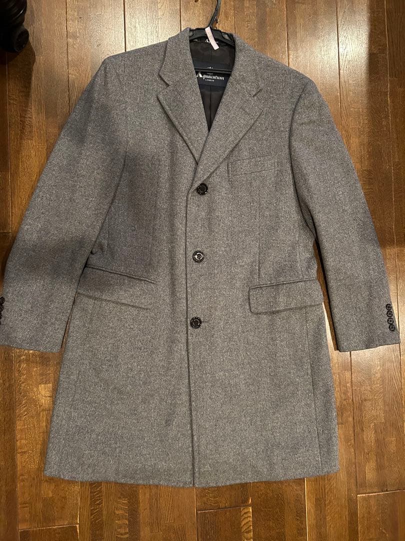 アクアスキュータム カシミヤ＆ウールコート