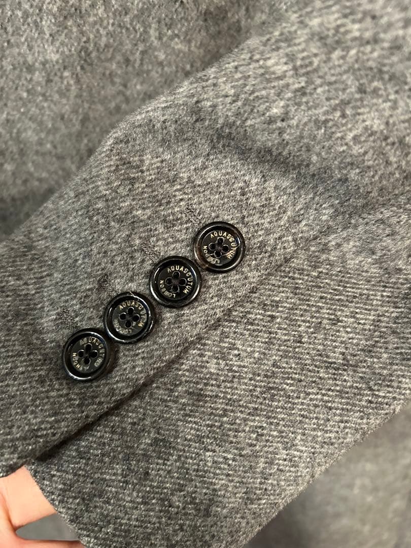 アクアスキュータム カシミヤ＆ウールコート