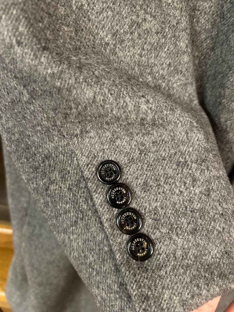 アクアスキュータム カシミヤ＆ウールコート