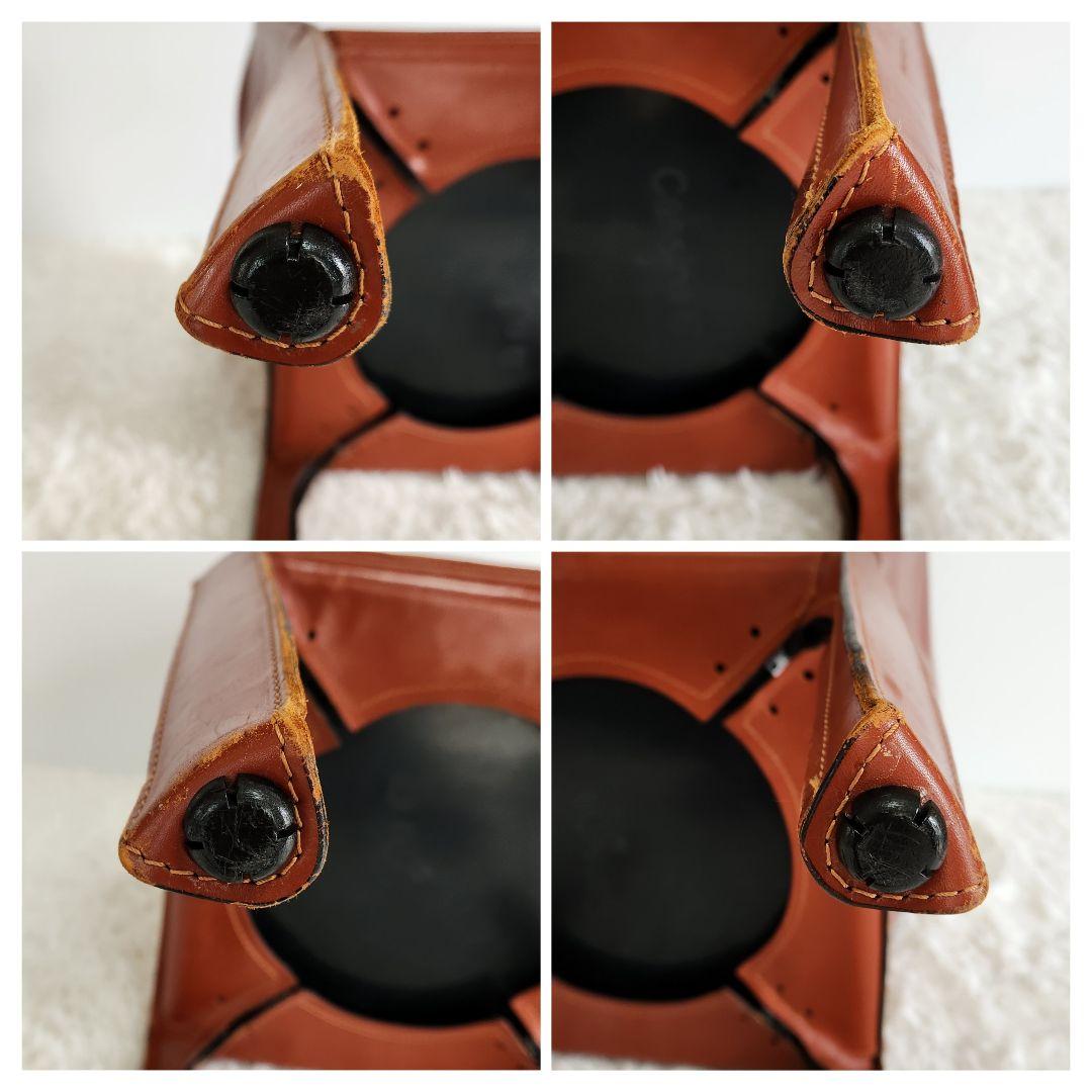 Cassina 412 CAB カッシーナ キャブチェア ダイニングチェア 赤茶