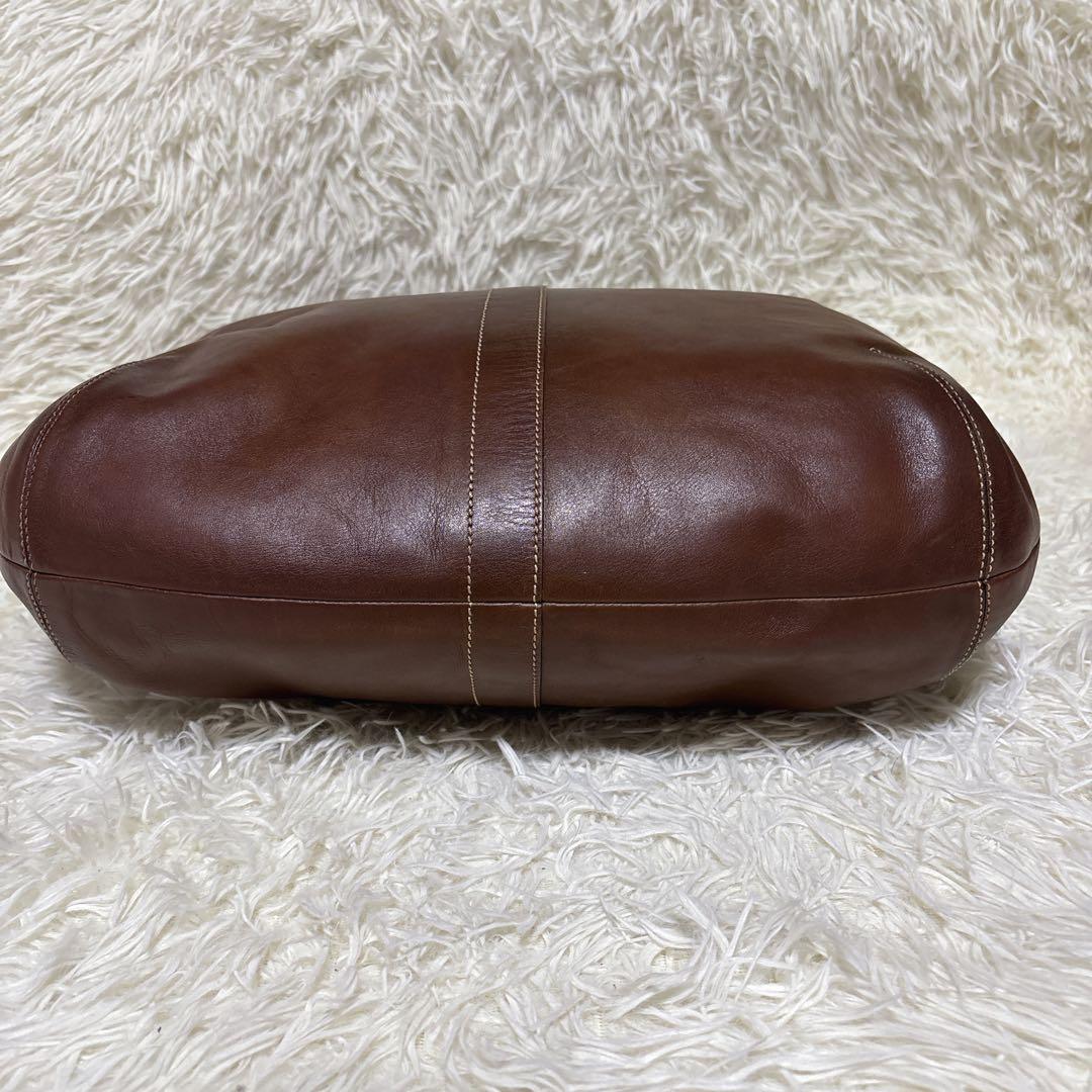 COACH ワンショルダーバッグ レザー 肩がけ ターンロック ホーボー