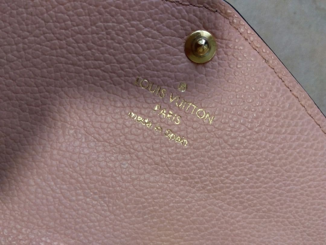 ヴィトン アンプラント ポルトフォイユ 長財布 ピンク