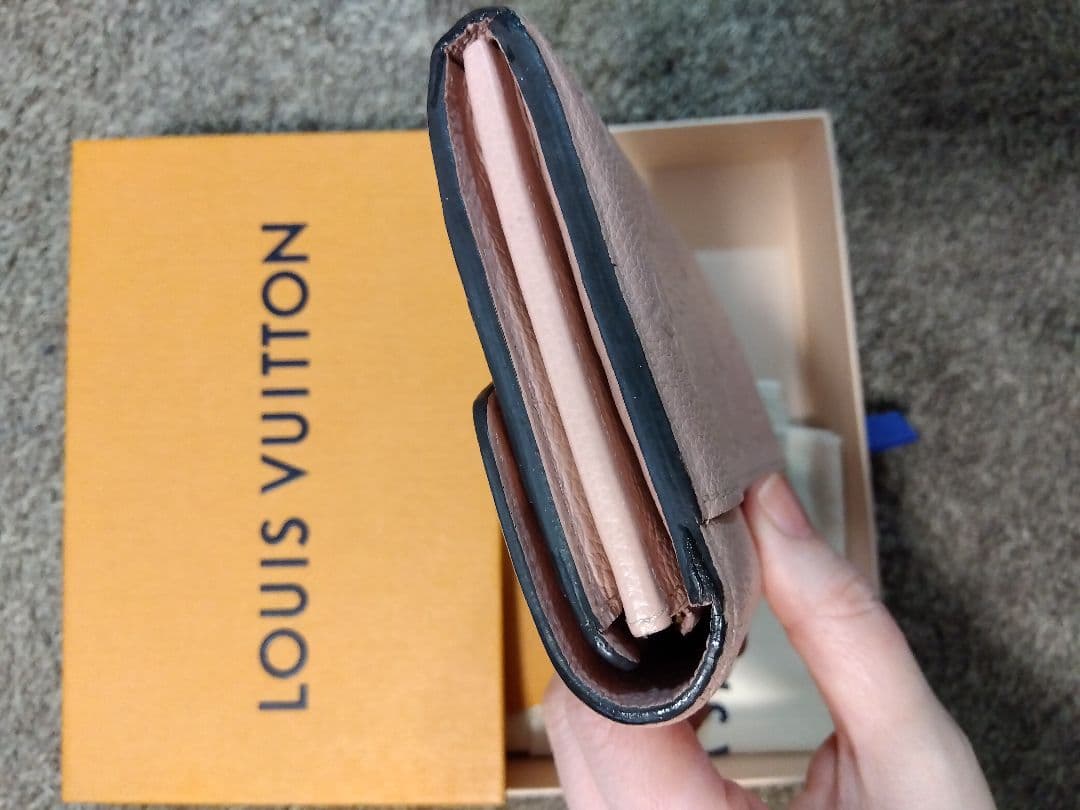 ヴィトン アンプラント ポルトフォイユ 長財布 ピンク