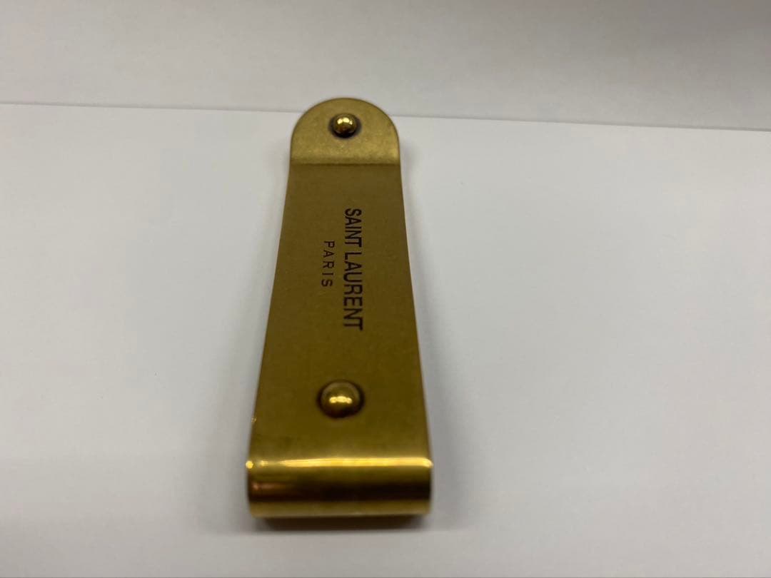 SAINT LAURENT サンローラン メタル ゴールド マネークリップ