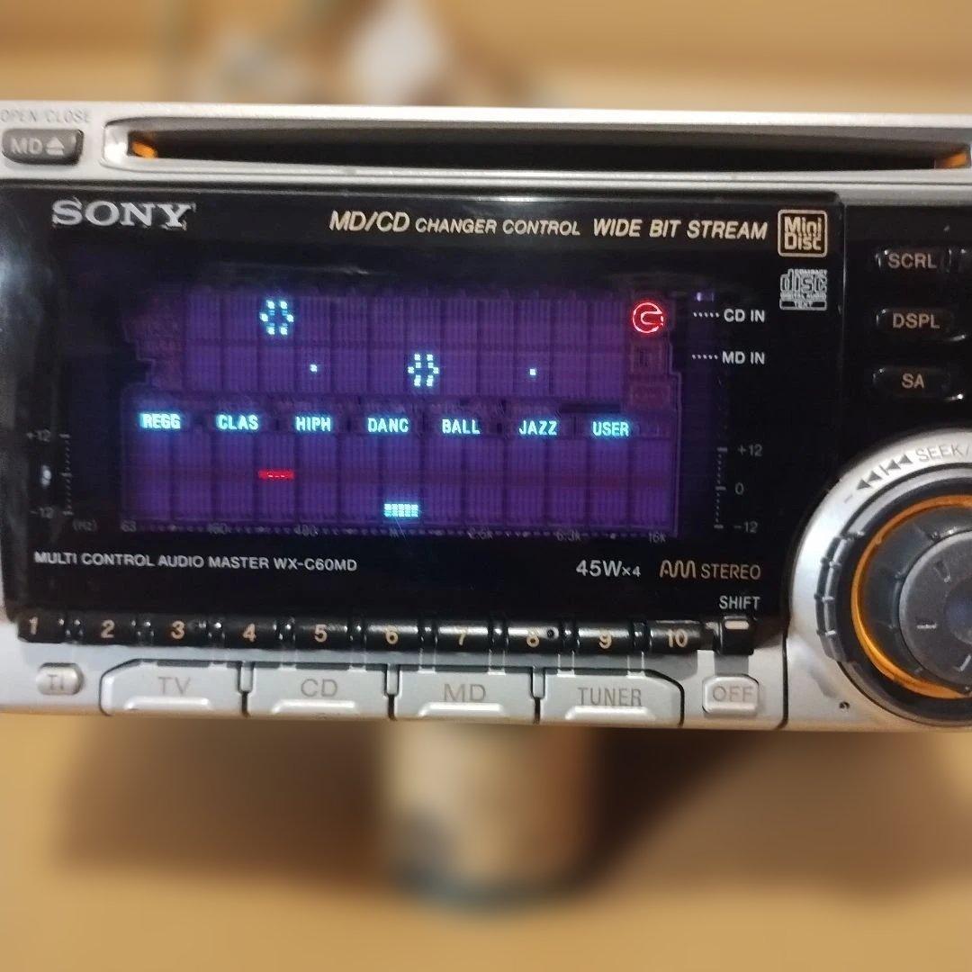 当時物SONY　ＷＸ―C60MDスペアナヘッドユニット
