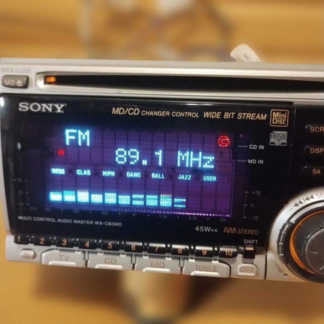 当時物SONY　ＷＸ―C60MDスペアナヘッドユニット