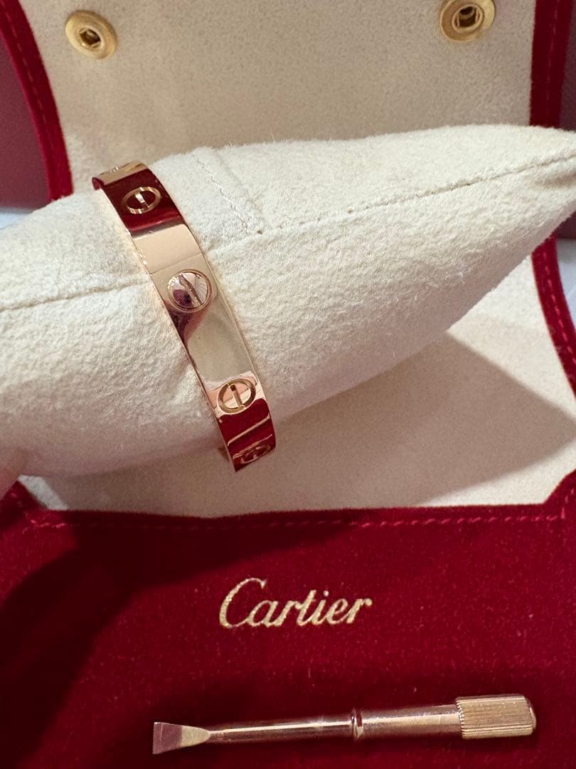 Cartier ラブブレス PG