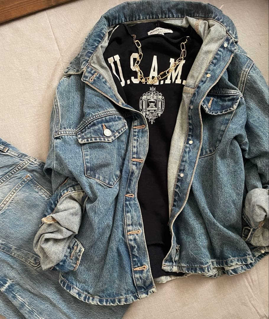 新品未使用タグ付Americana U.S.A.M.E. トレーナースウェット