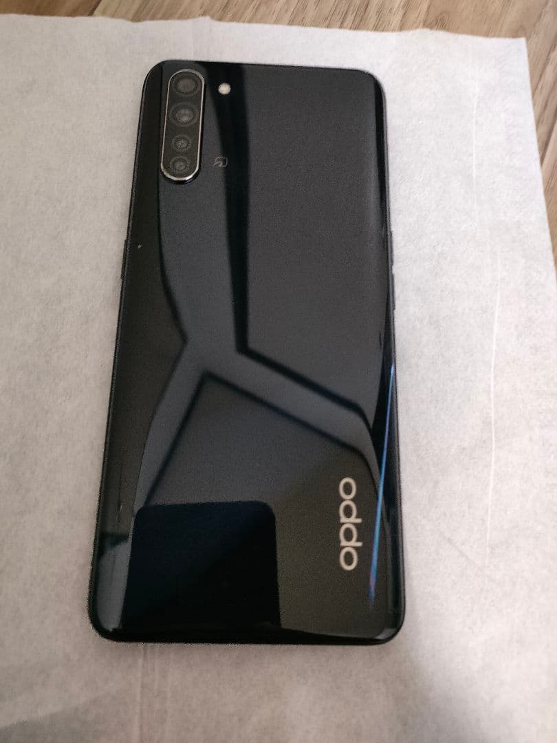 【マコ】 SIMフリー OPPO Reno3 A ブラック 本体