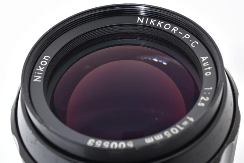 Nikon NIKKOR-P.C Auto 105mm F/2.5（整備品）