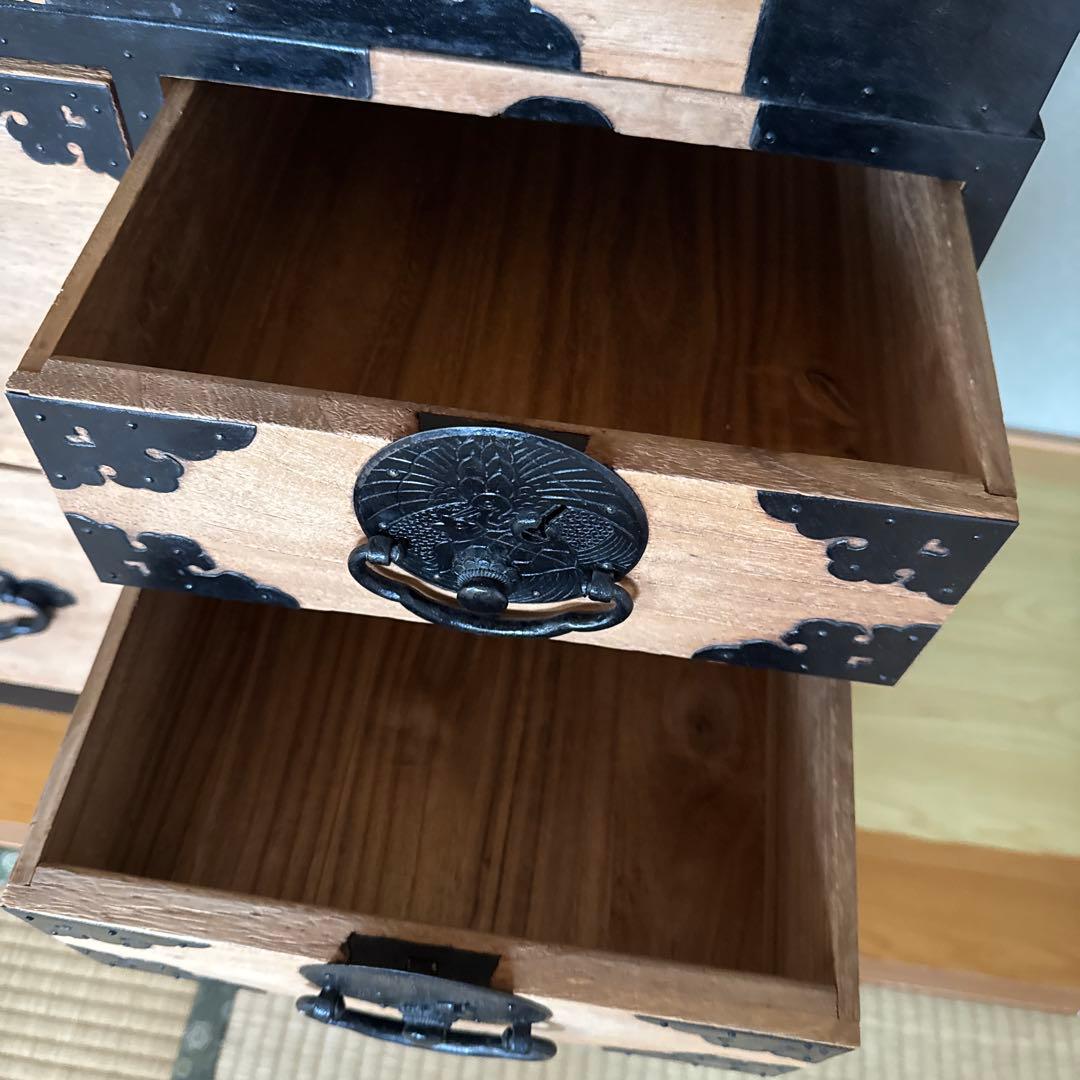 【貴重品・送料無料】アンティーク家具　明治〜大正時代　桐タンス