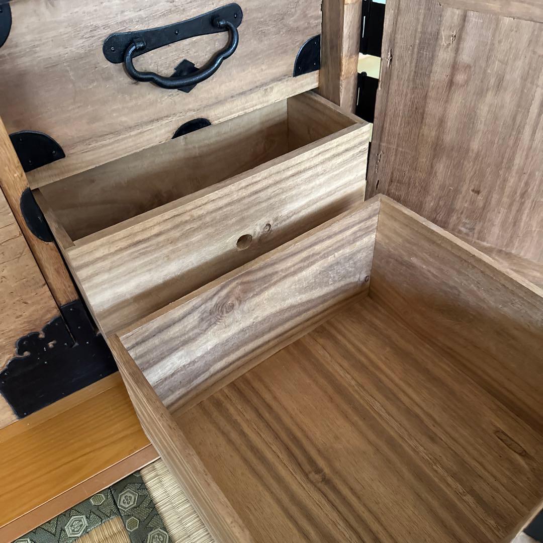 【貴重品・送料無料】アンティーク家具　明治〜大正時代　桐タンス