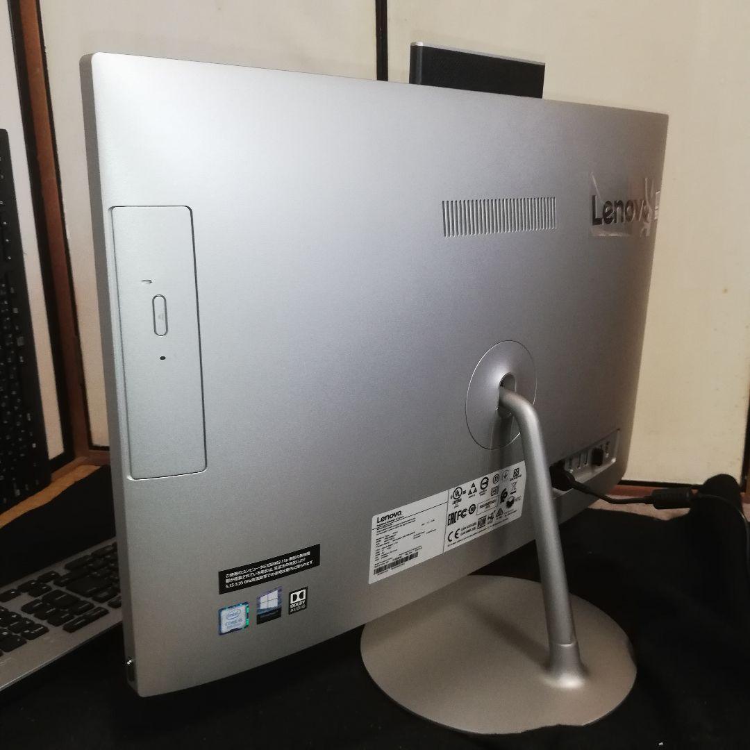 レノボ 超狭枠24インチ Celeron-G4930T/8GB/256SSD