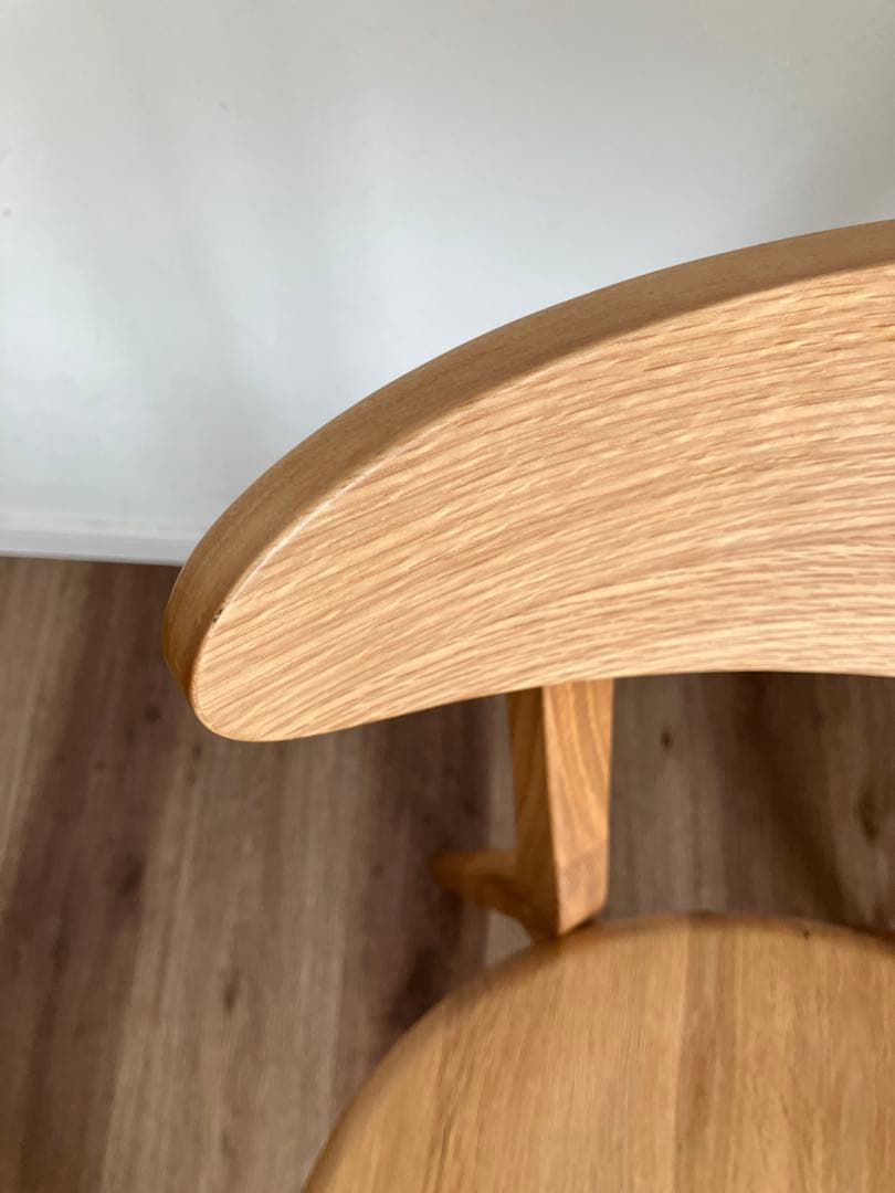 【チンネン様】大川家具　ダイニングチェア1脚　③