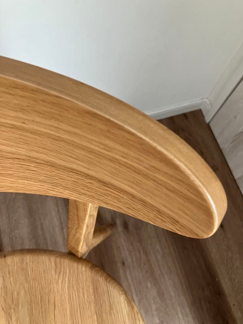 【チンネン様】大川家具　ダイニングチェア1脚　③