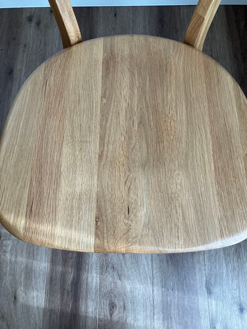 【チンネン様】大川家具　ダイニングチェア1脚　③