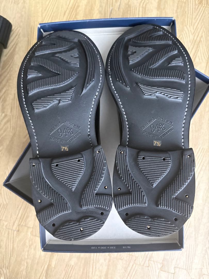 ≪デュプイレザー×リッジウェイソール≫ 外羽根Uチップ 603