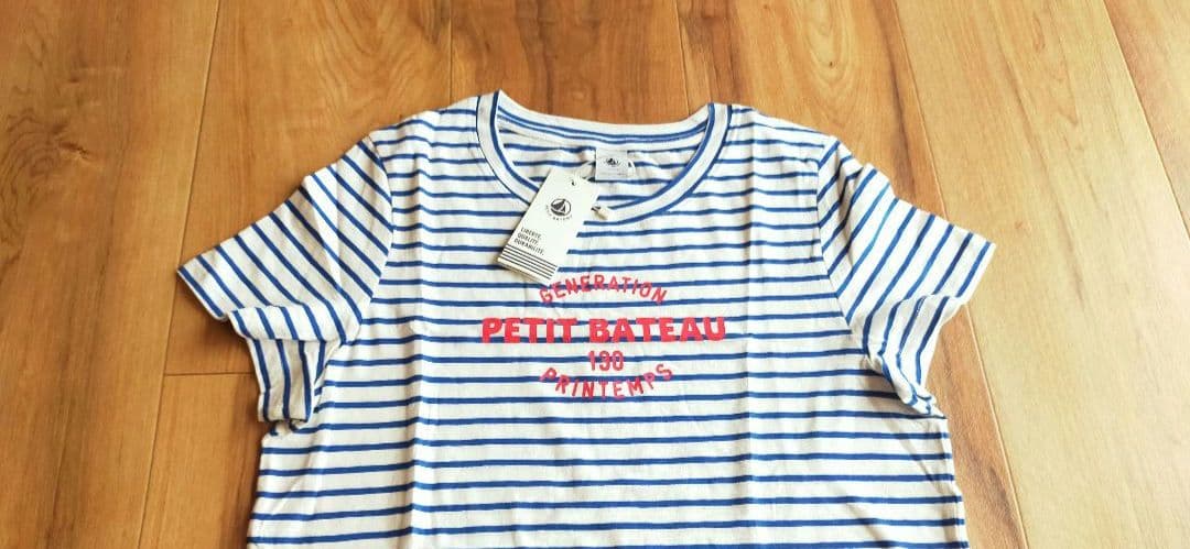 新品未使用＊プチバトー親子お揃い＊レディースS　6ansワンピース