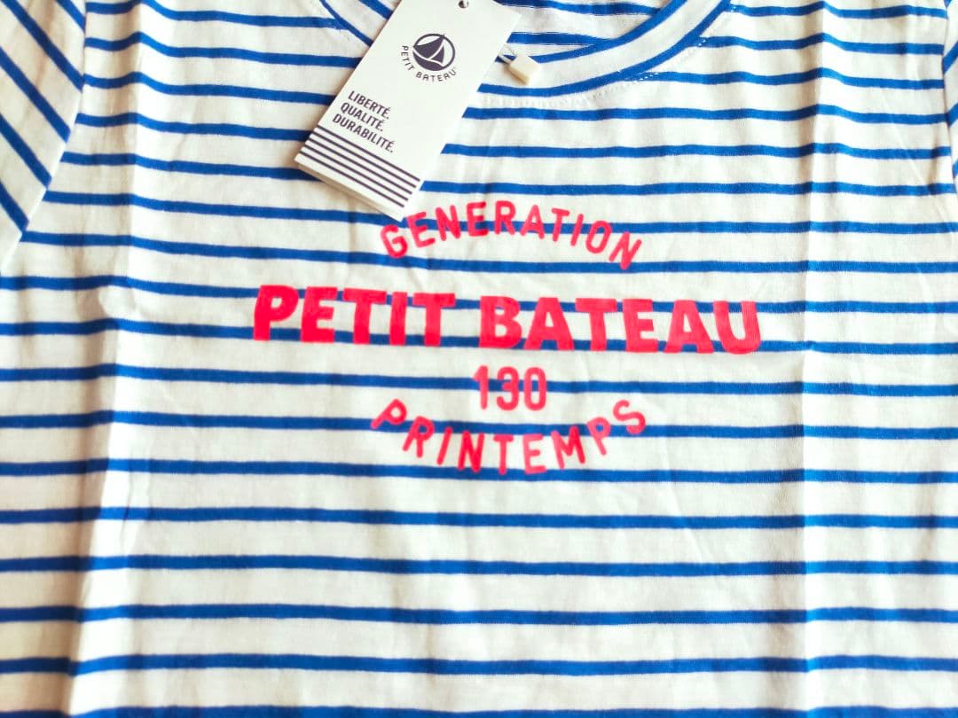 新品未使用＊プチバトー親子お揃い＊レディースS　6ansワンピース