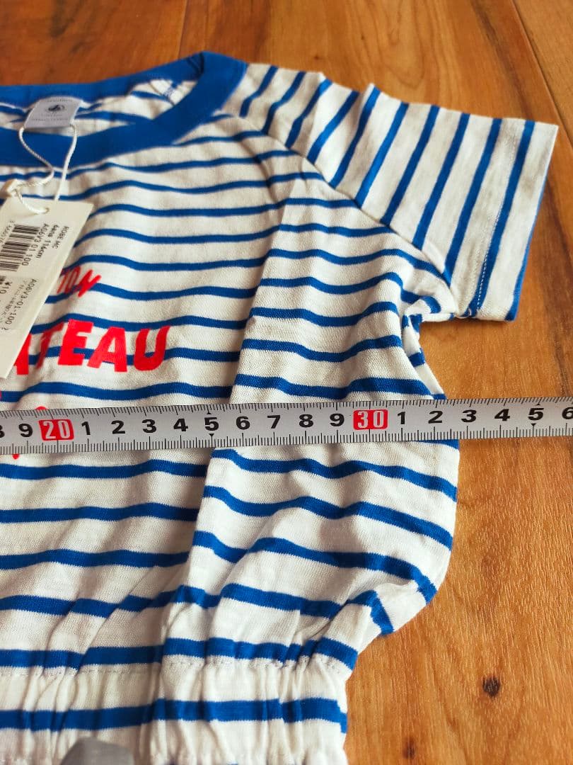 新品未使用＊プチバトー親子お揃い＊レディースS　6ansワンピース