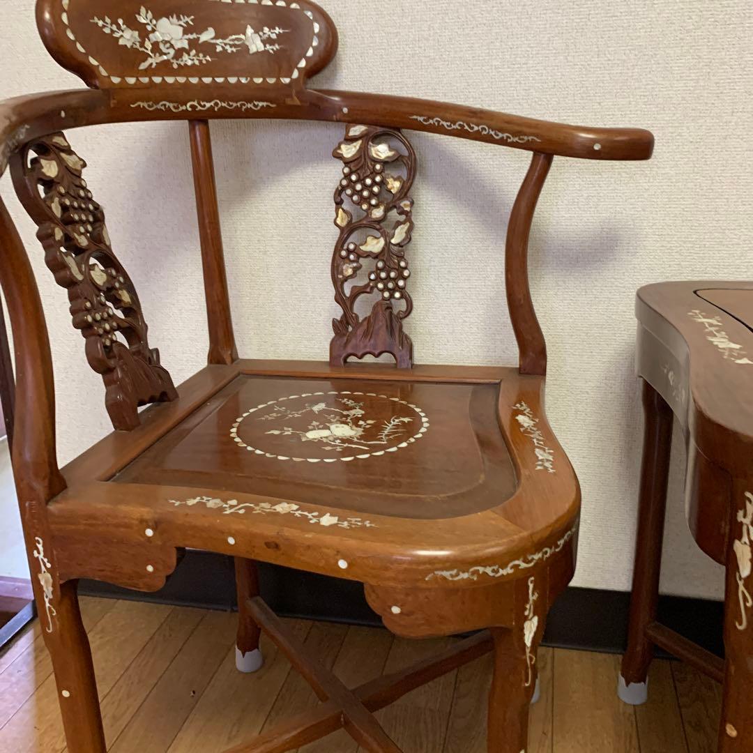 螺鈿細工　テーブルのみ