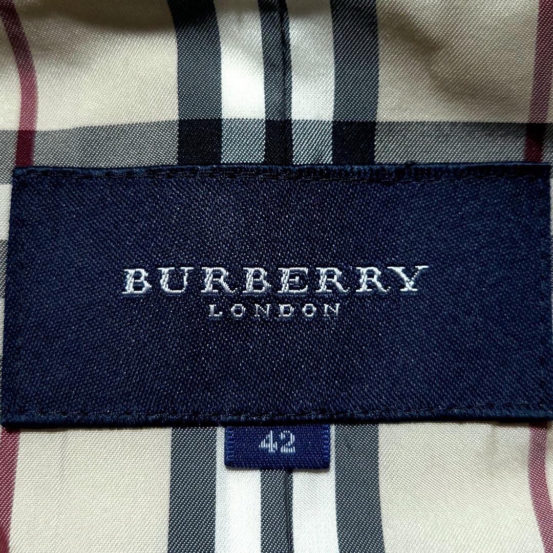 バーバリー　テーラードジャケット ノバチェック メタルボタン 大きいサイズ