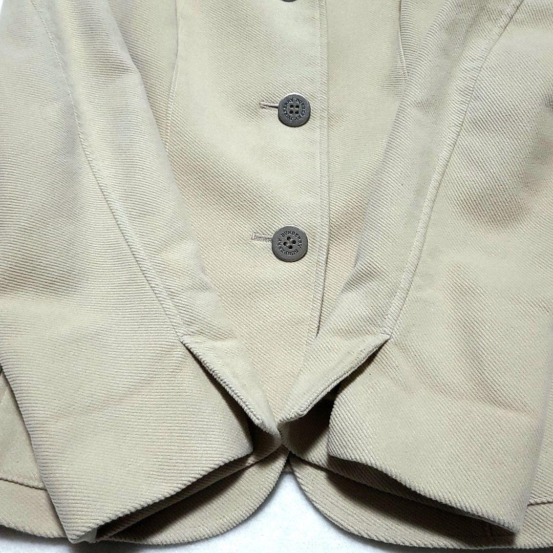 バーバリー　テーラードジャケット ノバチェック メタルボタン 大きいサイズ