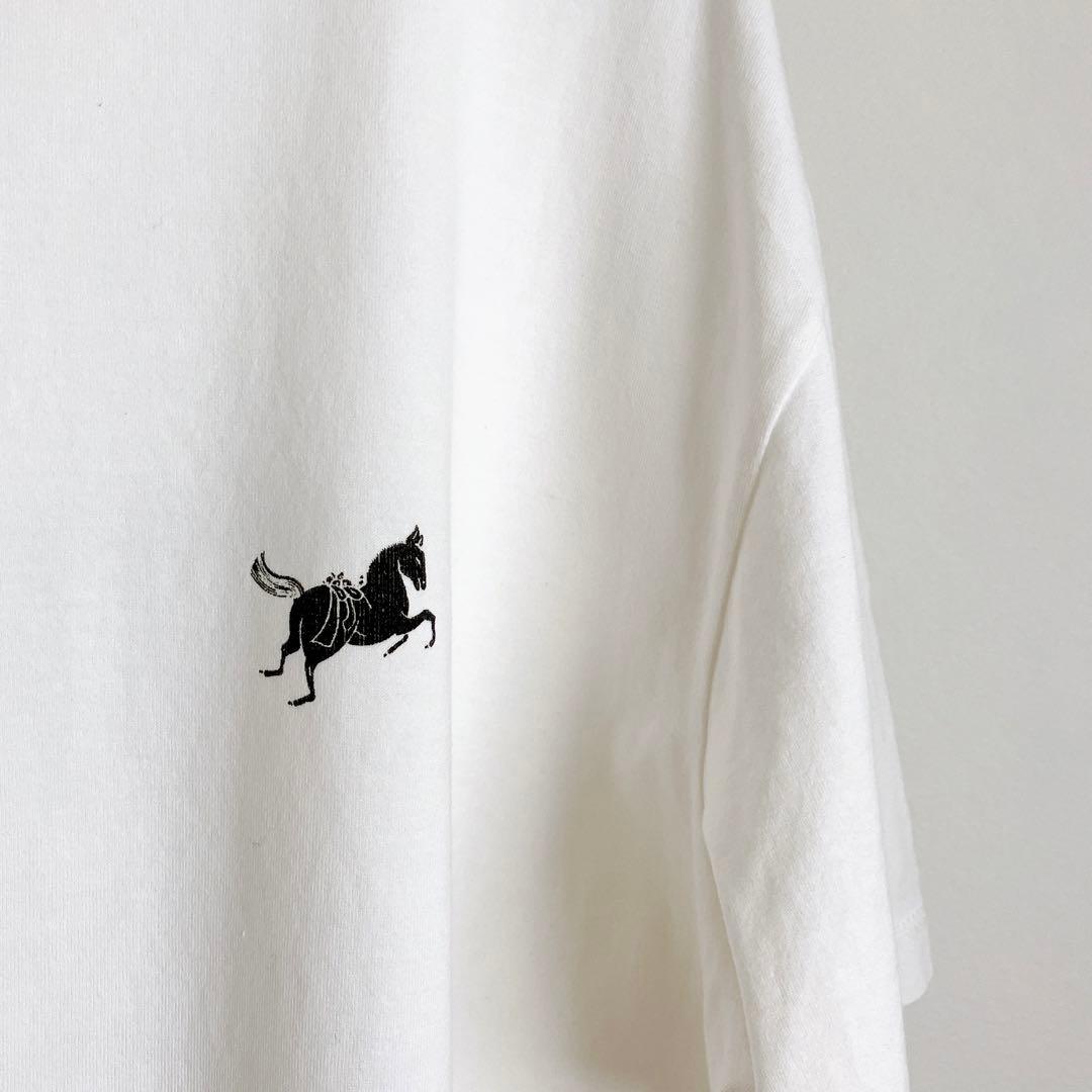 中田英寿着用モデル イタリア製 cruciani プリント 半袖 Tシャツ