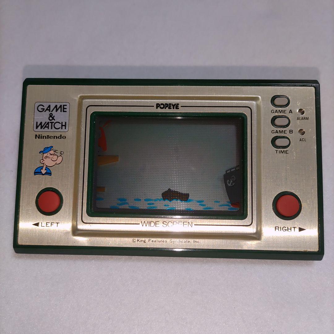 ゲーム & ウォッチ ワイドスクリーン　ポパイ