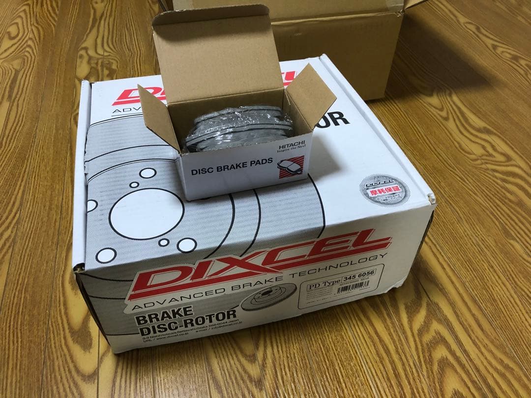 K-Mi　DIXCEL ブレーキローターリア左右セット