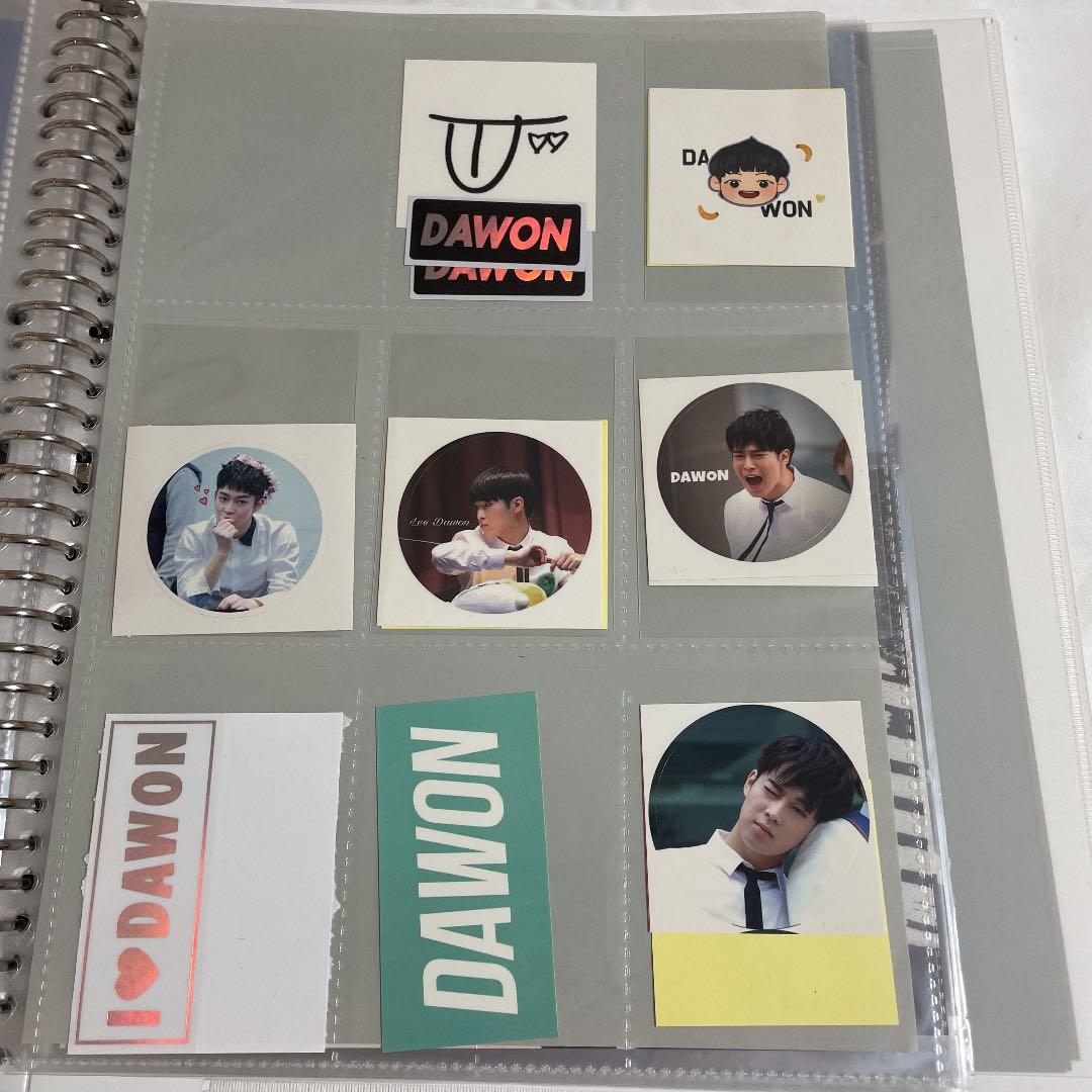 sf9 ステッカー　ダウォン