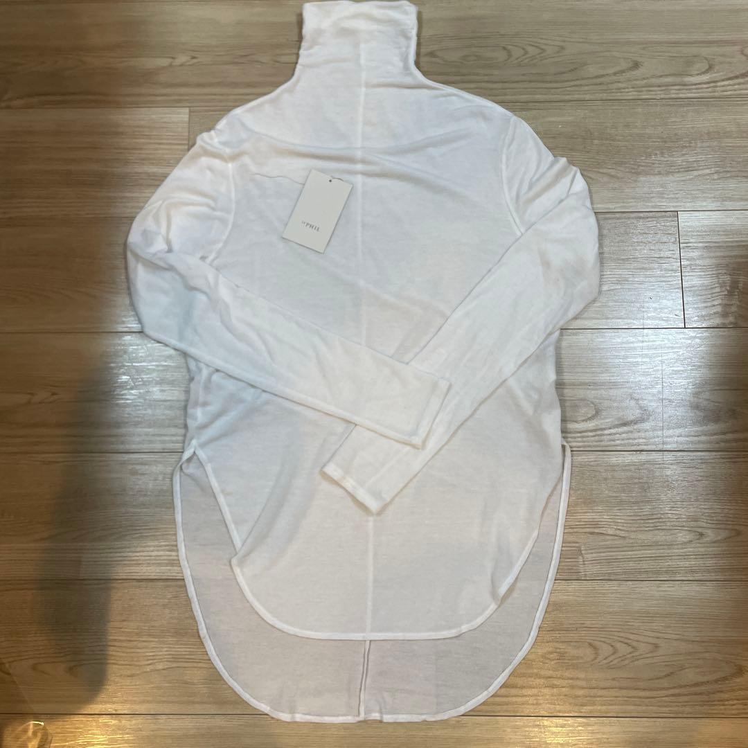 【LE PHIL】シアージャージートップス（白）