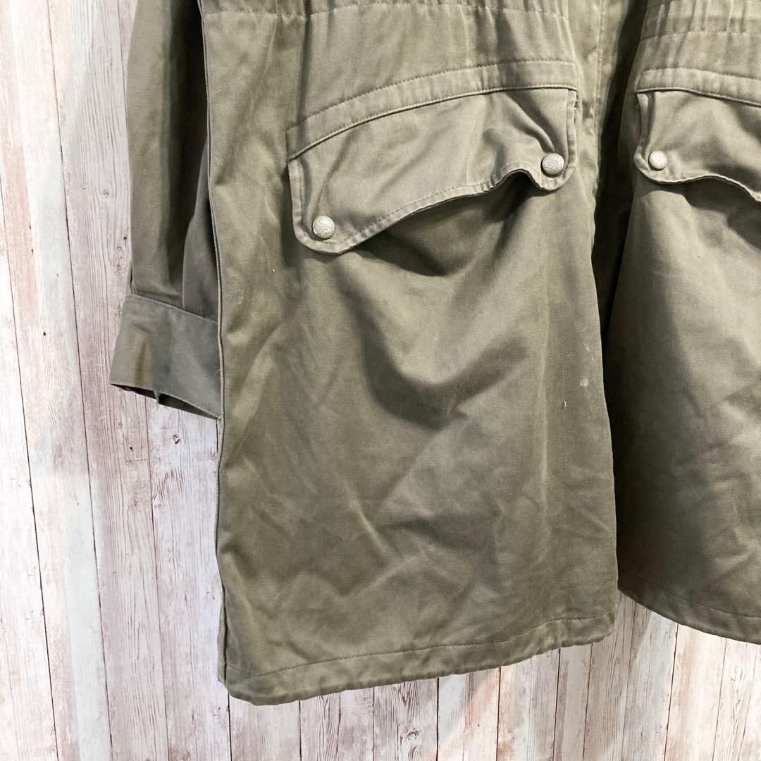 良品✨フランス軍 M64 モッズコート ライナー付き カーキ 古着 108L