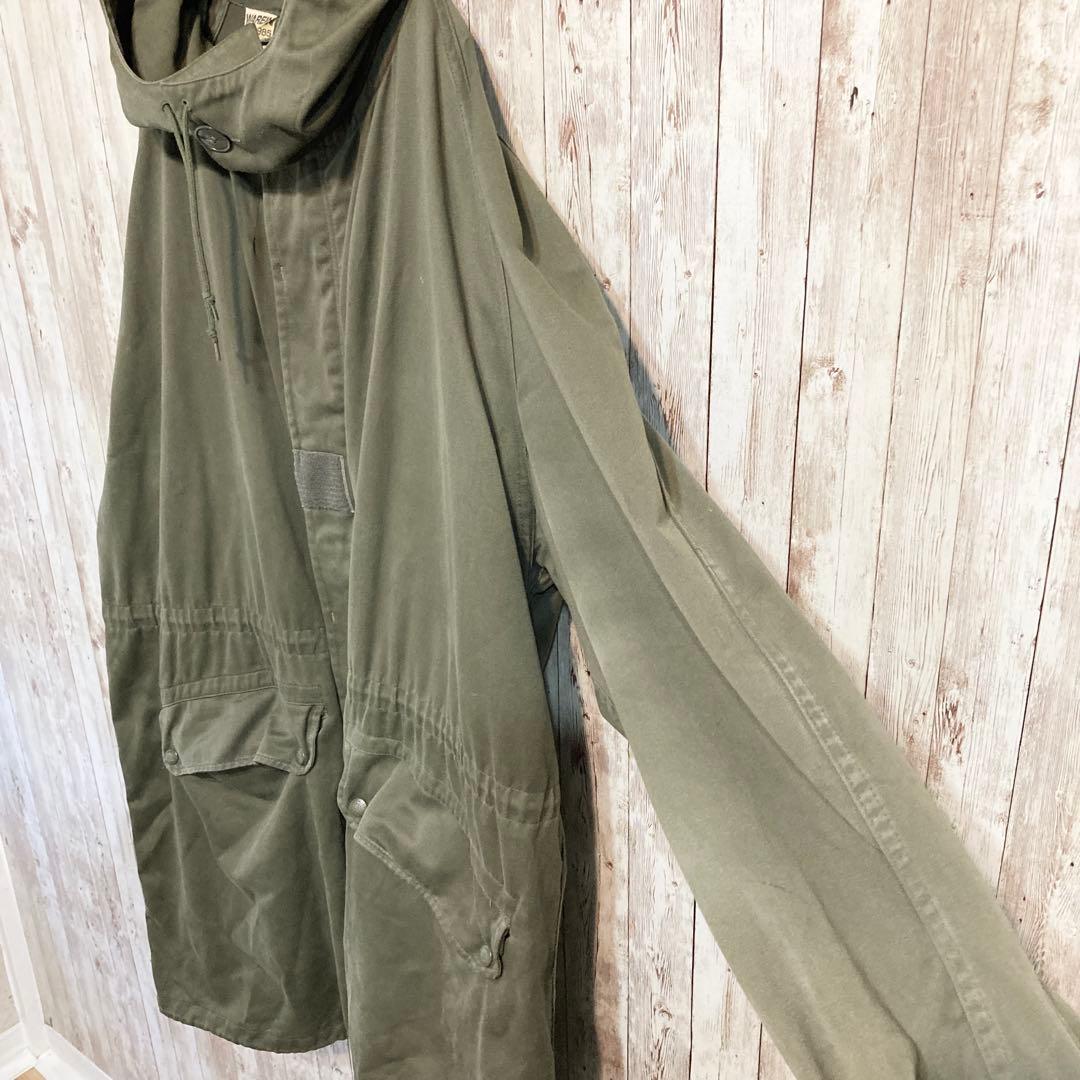 良品✨フランス軍 M64 モッズコート ライナー付き カーキ 古着 108L