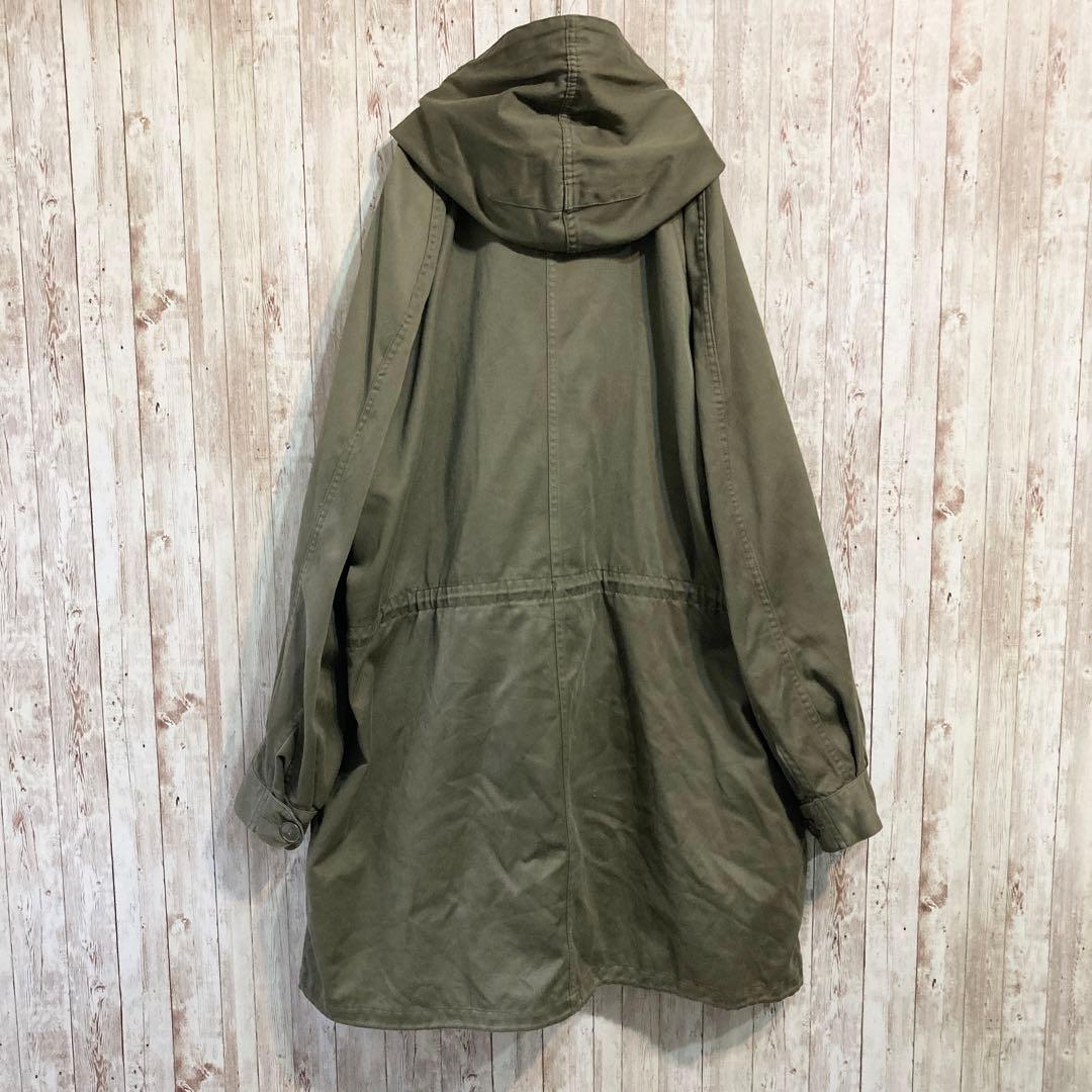 良品✨フランス軍 M64 モッズコート ライナー付き カーキ 古着 108L