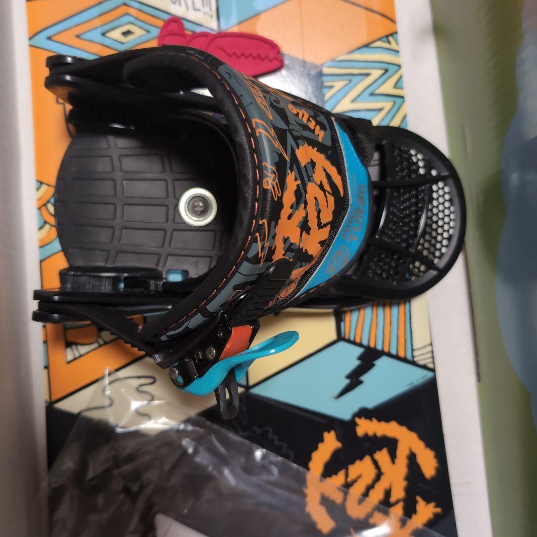 K2ジュニアスノーボードセット　GROM PACK MINI TURBO 120