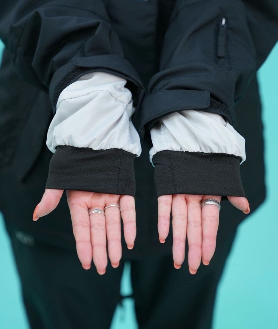 美品！ROXY ロキシー スノーボード ウェア レディースセットアップ黒