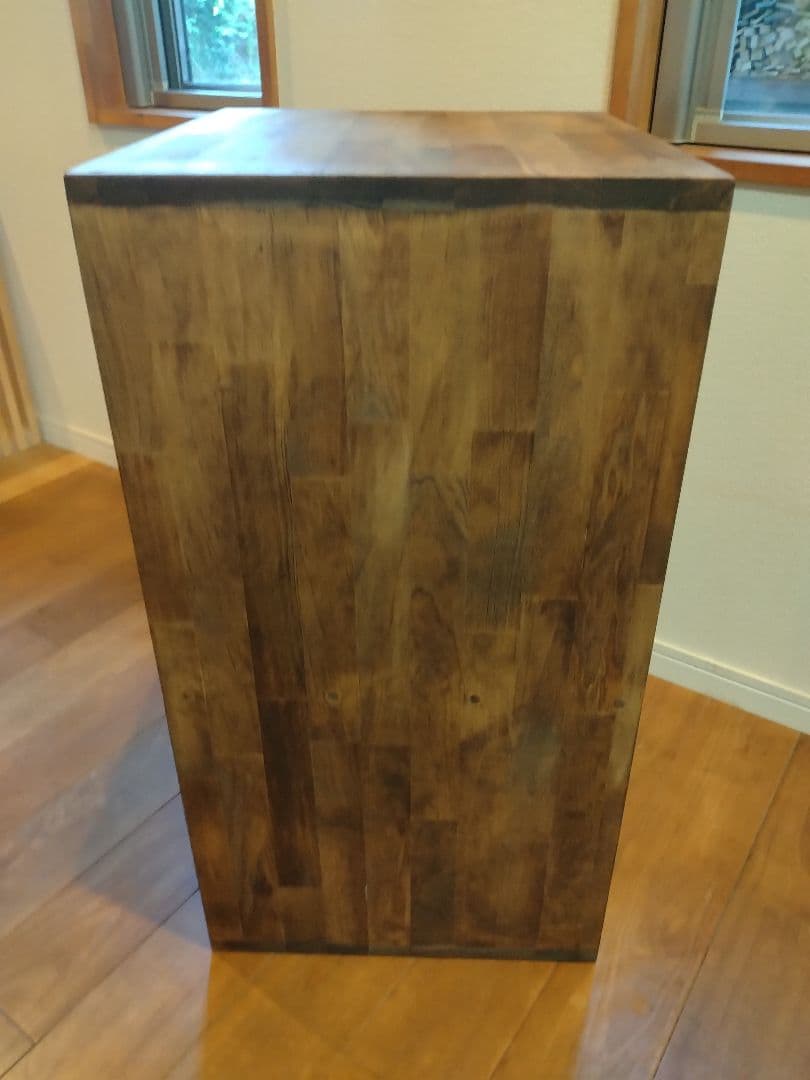 木製　ハンドメイド　オーダー　絵本　シェルフ　ワトコオイル　本棚　マガジンラック