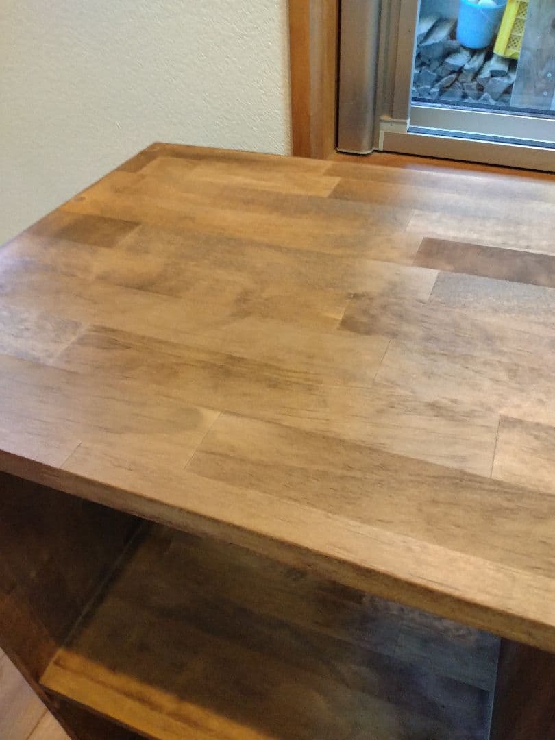 木製　ハンドメイド　オーダー　絵本　シェルフ　ワトコオイル　本棚　マガジンラック