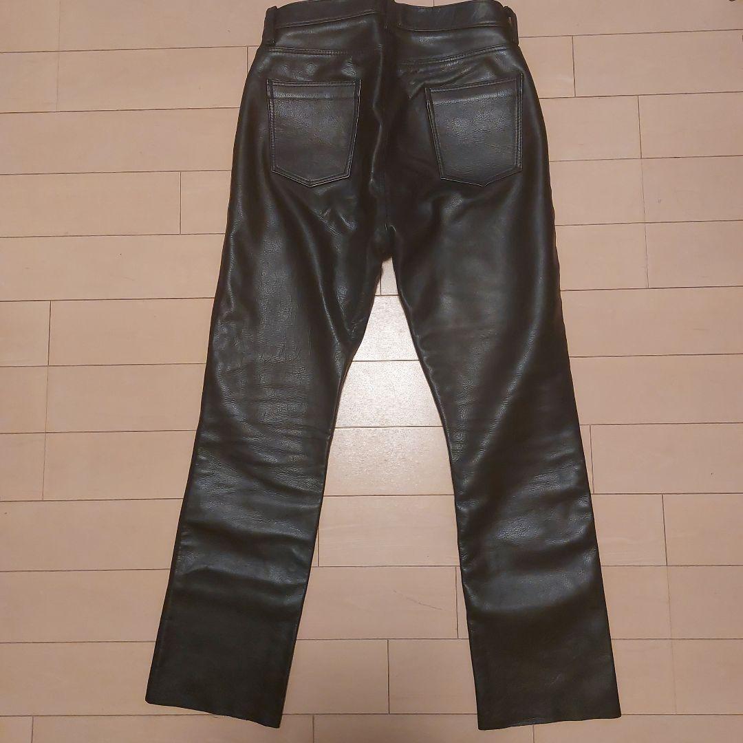 LDFS TOKYO レザーパンツ　牛革　黒