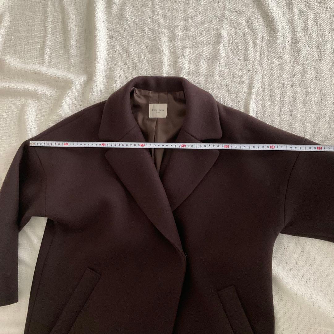 ★美品★　Demi-Luxe BEAMS デミルクスビームス　コート ブラウン