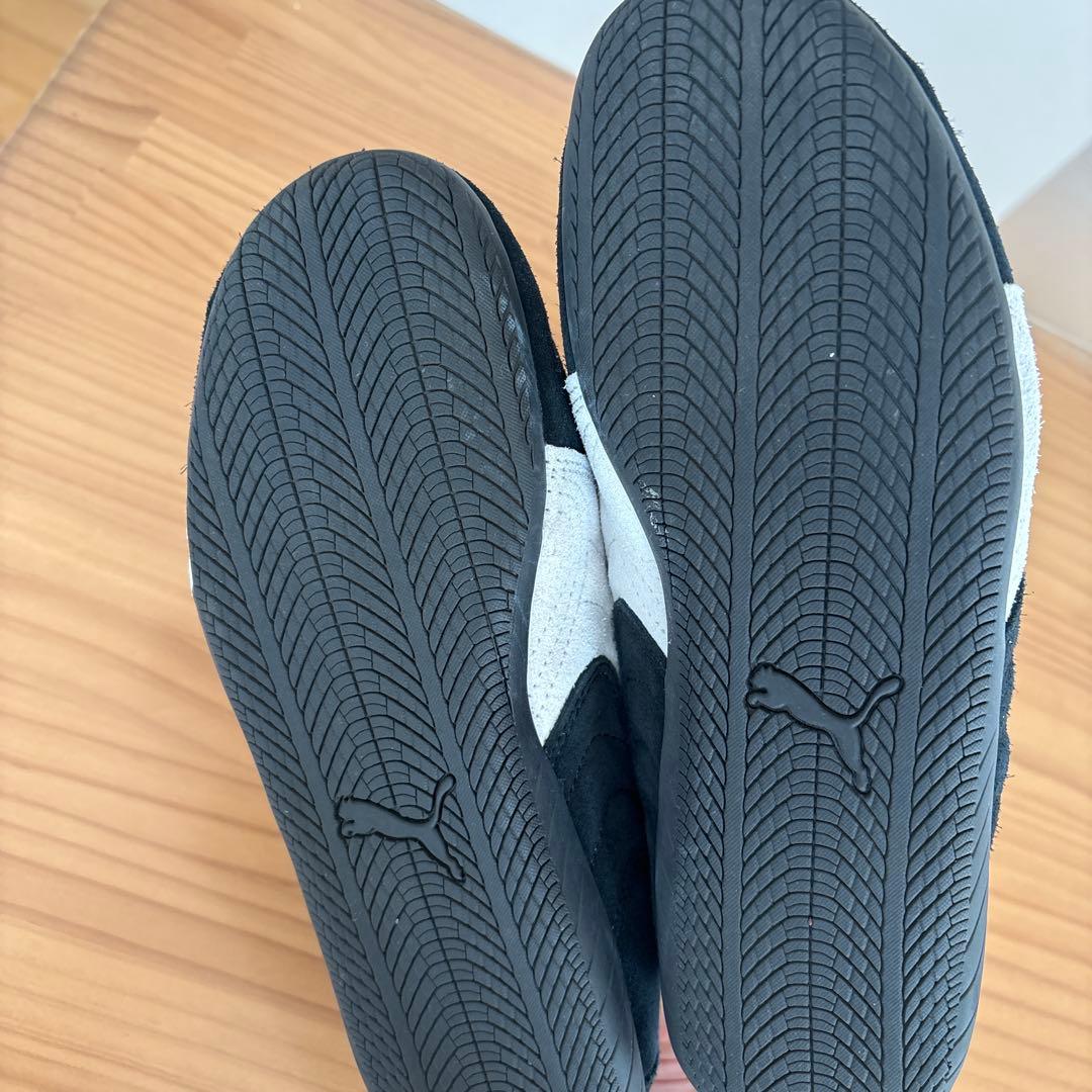 Puma ブラック スエード シューズ スピードキャット　24センチ