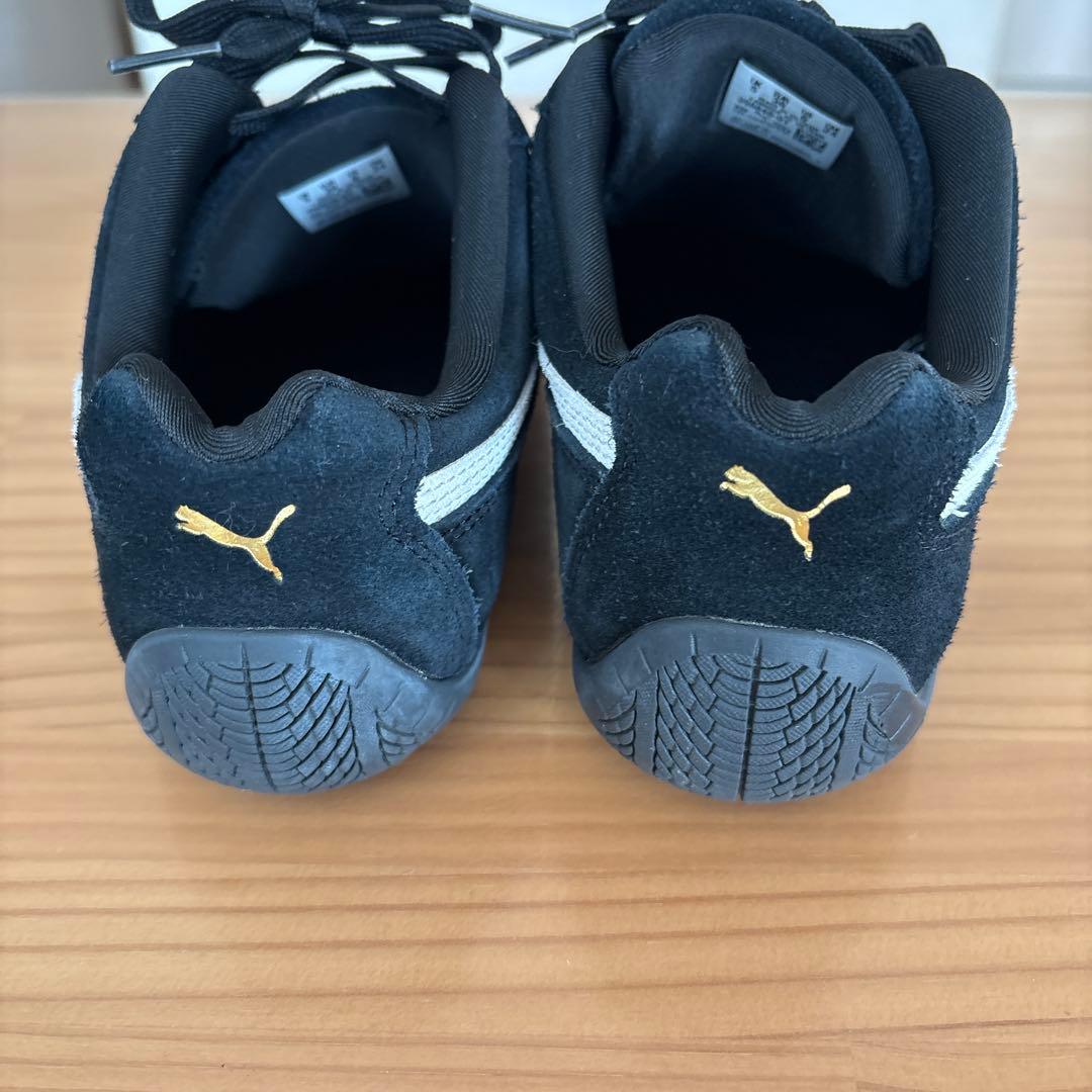 Puma ブラック スエード シューズ スピードキャット　24センチ
