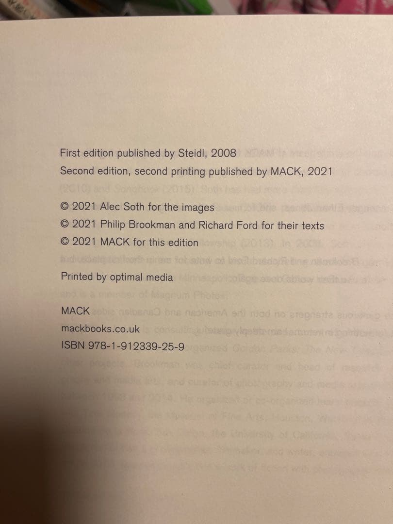 ALEC SOTH NIAGARA アレック・ソス 作品集 写真集 ナイアガラ