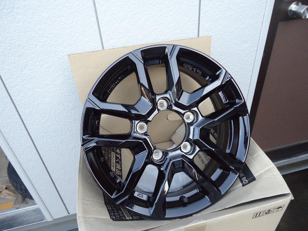 送料込☆ベアロックバイソン☆16×5.5J+22☆139.7 5H☆ジムニー