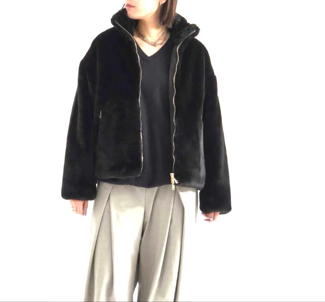 TATRAS別注 リバーシブルダウンファーブルゾンBARBRA サイズ1新品同様