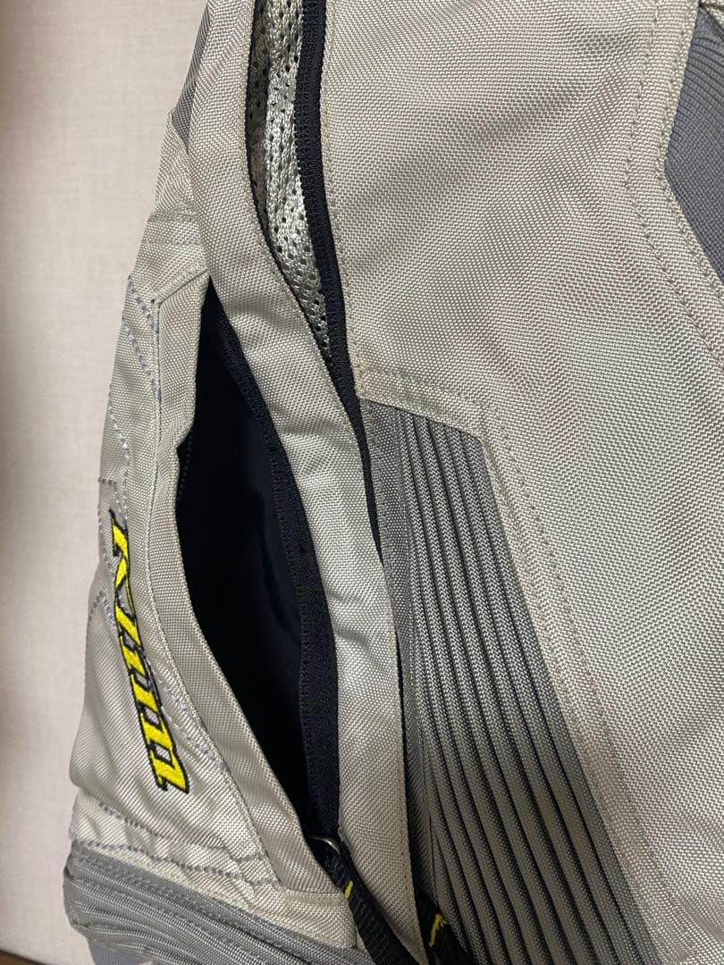 Klim ライディングパンツ ダカールパンツシェル　グレー メンズ